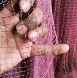 সম্পূর্ণ হাতে বোনা ছোট পাশের ৮ হাত ঝাকি জাল । Fully Hand-Made Professional Cast Net