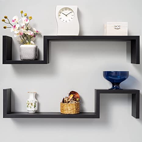 Floating A Shape Design Wall Shelf (WS-1491)